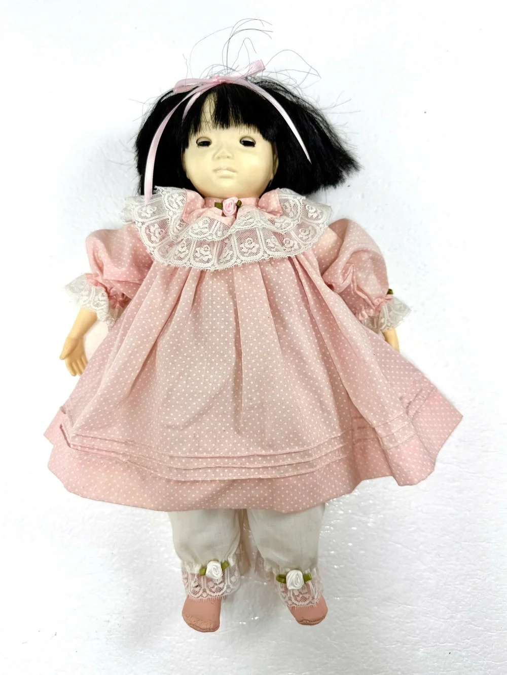 Vintage 1982 collector doll Ling Ling designed by Pauline Bjonness-Jacobsen PBJ